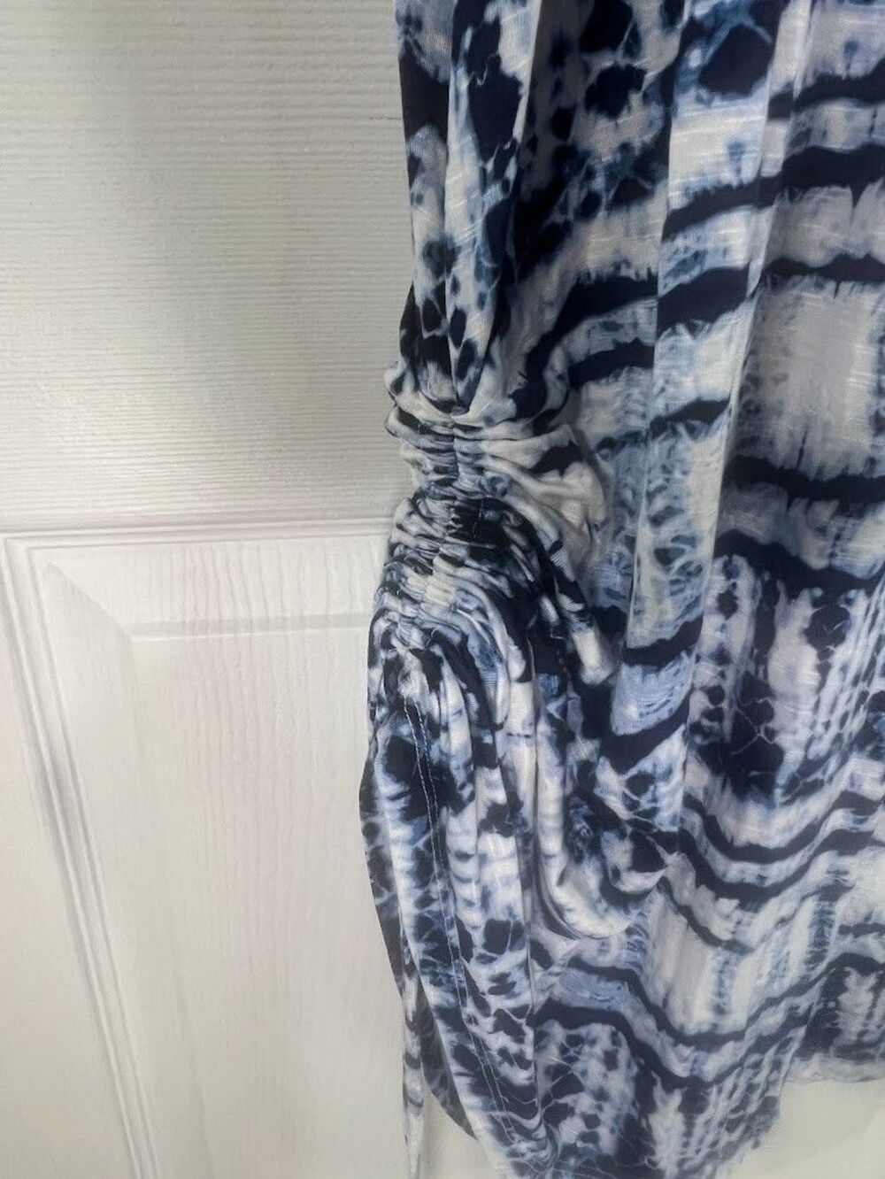 Lane Bryant Tank Maxi Boho Stretch Summer Dress Blue w/Pockets Size 22/24 NWT - Picture 12 of 16